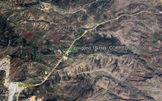 Terreno 15 Has. Corredor 2000